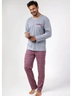 Regina 471 dlhé/r 2XL Z24/25 pánske pyžamo