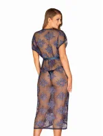 Jedinečný župan Flowlace peignoir - Obsessive