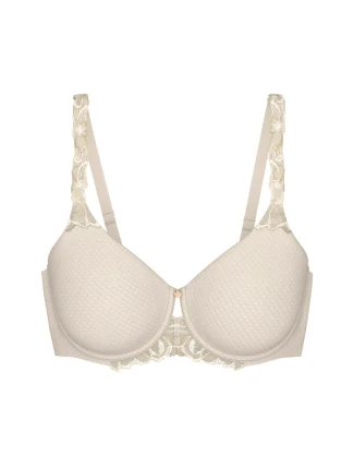 Dámska podprsenka Wild Azalea Florale W01 - BROWN - light beige 00RB - TRIUMPH