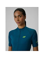 Dámsky cyklistický dres UPF50+ 4F 4FRSS26TFTSF2455-46S dámsky Dámsky cyklistický dres UPF50+ 4F 4FRSS26TFTSF2455-46S dámsky