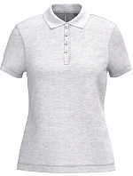 Kariban K 255 Dámske polo tričko z piké 20.K255 ash heather Kariban K 255 Dámske polo tričko z piké 20.K255 ash heather