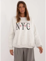 Mikina EM BL 857.88 svetlo šedá