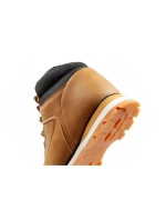 Lee Cooper pánske zimné trekingové zateplené členkové topánky hnedé