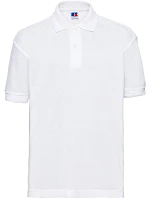 Russell Athletic 599B Detské polo tričko z hrubej bavlny 10.599B biele Russell Athletic 599B Detské polo tričko z hrubej bavlny 10.599B biele
