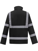 Yoko HVK 09 Hi-Vis softshellová bunda 79.VK09 čierna Yoko HVK 09 Hi-Vis softshellová bunda 79.VK09 čierna