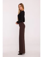 M875 Široké nohavice - hnedé M875 Široké nohavice - hnedé