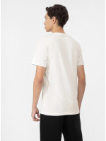 Pánske tričko H4L22-TSM029-12S biele - 4F