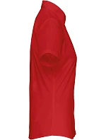 Kariban K 548 Popelínová blúzka „Judith“ s krátkymi rukávmi 20.K548 classic red Kariban K 548 Popelínová blúzka „Judith“ s krátkymi rukávmi 20.K548 classic red