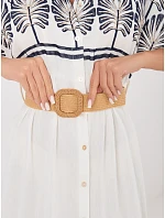 Šaty IR SK 2689 2.87 biela a tmavomodrá