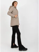 Dámska bunda NM KR P22 6206 62.70P tmavo lila