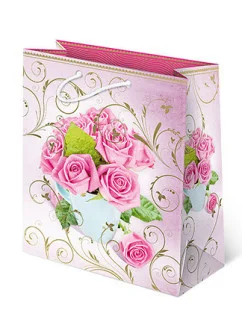 Peacock bag T-8L Sada 86 kusov Kytica ruží A'10