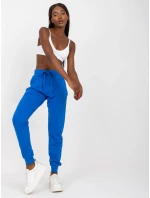 Dámske tepláky B 005 tmavo modré