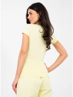 Tričko RV TS 5636.03X svetlo žlté