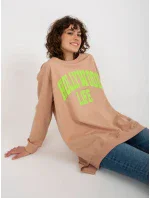 Blúzka VI BL 3102.01P béžová a ružová