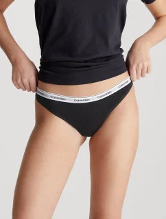 Dámske tangá 000QD5043E UB1 black- Calvin Klein