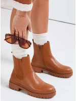 Dámske čižmy MONDERICO camel FashionStreet ZY0512 Dámske čižmy MONDERICO camel FashionStreet ZY0512