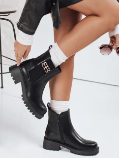 Dámske čierne topánky FashionStreet ZY1104