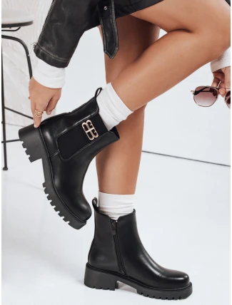 Dámske čierne topánky FashionStreet ZY1104