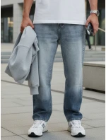 Pánske modré vrecovité džínsové nohavice FashionStreet UX4478 Pánske modré vrecovité džínsové nohavice FashionStreet UX4478