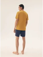 Pánske pyžamo 42600 Sun yellow - HENDERSON