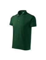 Tmavo zelené polo tričko Malfini Cotton Heavy M MLI-215D3