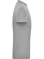 Daiber JN 1808 Pánske pracovné tričko z biobavlny – Solid 02.1808 šedá melírovaná Daiber JN 1808 Pánske pracovné tričko z biobavlny – Solid 02.1808 šedá melírovaná