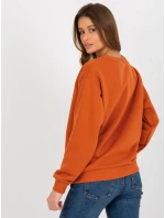 Dámska mikina MA BL 2205020 mikina.28P tmavo oranžová - FPrice