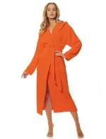 Dlhý dámsky župan L&L 2102 S-2XL Dlhý dámsky župan L&L 2102 S-2XL