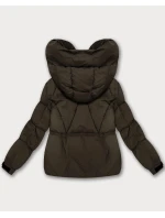 Dámska prechodná bunda oversize S'West hnedá (B2003-48)