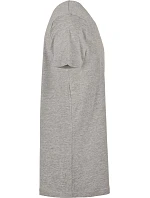 Build your Brand BY 028 Pánske tričko „Shaped Long“ 56.0028 melírovaná šedá
