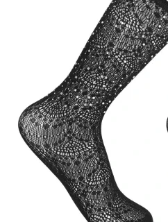 KABARETNÉ PONOŽKY S KRYŠTÁLMI-2