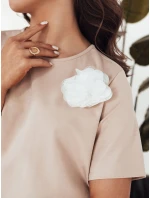 BINDA dámske tričko béžová FashionStreet RY2484