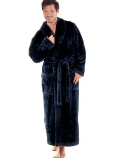 pánsky župan Jack extra 2120 oversized Tmavo modrá