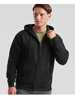 Fruit of the Loom Premium mikina s kapucňou 16.2034 tmavomodrá