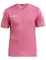 Craft Teamwear Squad Go Jersey Solid M Pánske športové tričko s výstrihom do V 82.5560 pop Craft Teamwear Squad Go Jersey Solid M Pánske športové tričko s výstrihom do V 82.5560 pop