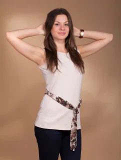 Blúzka Lucinda 3980 béžová - Lookat