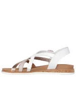 Dámske sandále Skechers Bobs Desert Kiss Low - Peak Rank W 114709-WHT