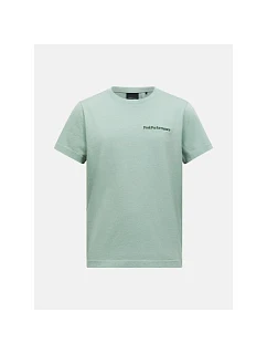 Detské tričko PEAK PERFORMANCE Jr Original Small Logo Tee, zelené