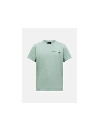 Detské tričko PEAK PERFORMANCE Jr Original Small Logo Tee, zelené