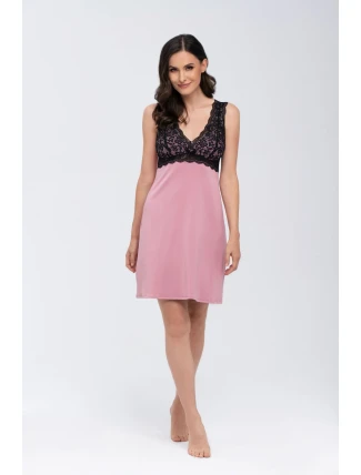 Ružová košieľka Larisa (s vystuženými košíčkami) - Babella Ružová košieľka Larisa (s vystuženými košíčkami) - Babella