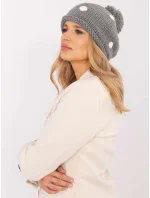 Čiapka AT CZ CHA1133.38 sivá