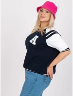 Blúzka RV BZ 7830.30 tmavo modrá