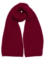 M896 Rebrovaná šatka - bordová