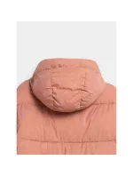Dámsky kabát 4FAW23TDJAF236-64S Púdrovo ružová - 4F