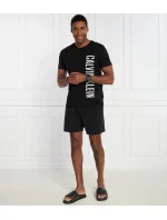 Pánske plážové tričko KM0KM00998 BEH black - Calvin Klein Pánske plážové tričko KM0KM00998 BEH black - Calvin Klein