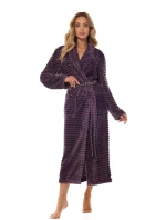 Dámsky župan L&L 2415 Ritta dlhý 3XL