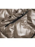 Kapučínová dámska metalická (B8008-12) Kapučínová dámska metalická (B8008-12)
