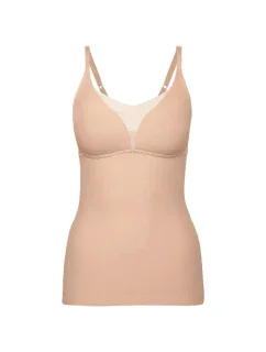 Dámske tričko Triumph Shape Smart Bra-Shirt - BROWN - hnedá 00EP - TRIUMPH