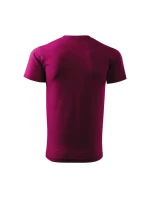 Pánske tričko Basic M MLI-12949 fuchsiovo červená - Malfini