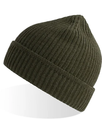 Atlantis Headwear Maple Pletená čiapka „Maple“ 33.0112 olivová
